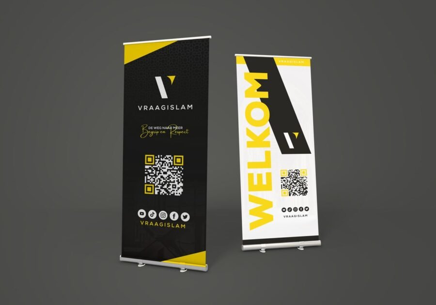 Welkomstbanner