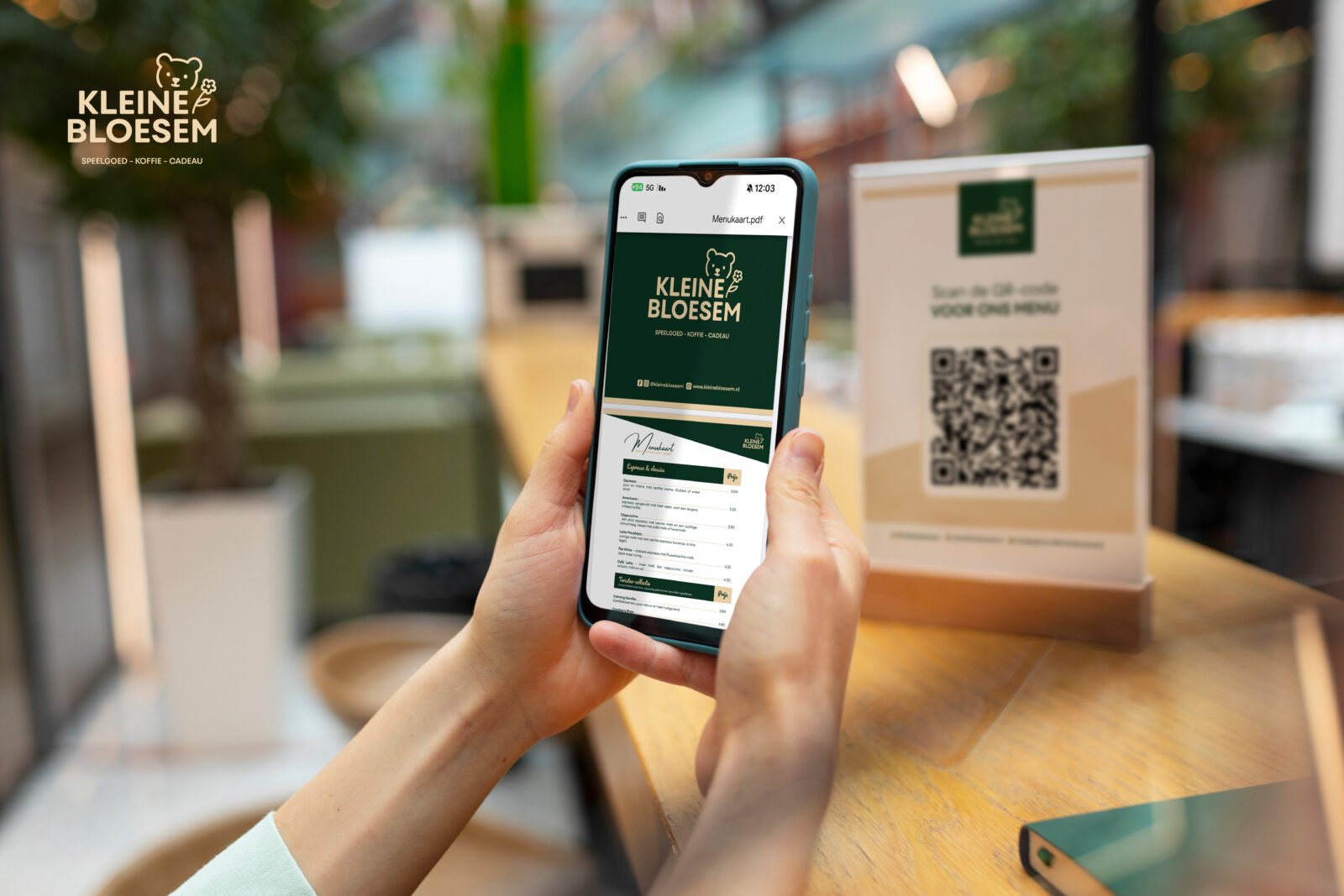 Kleine Bloesem — QR-campagne