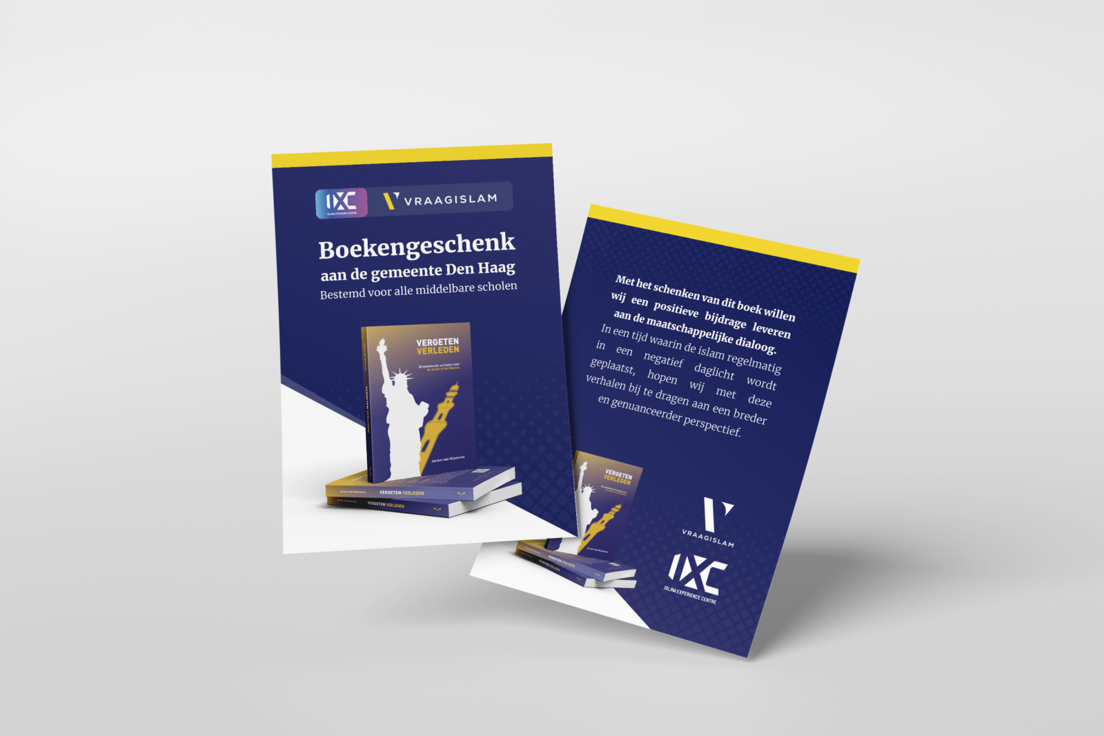 Boekengeschenk — flyers