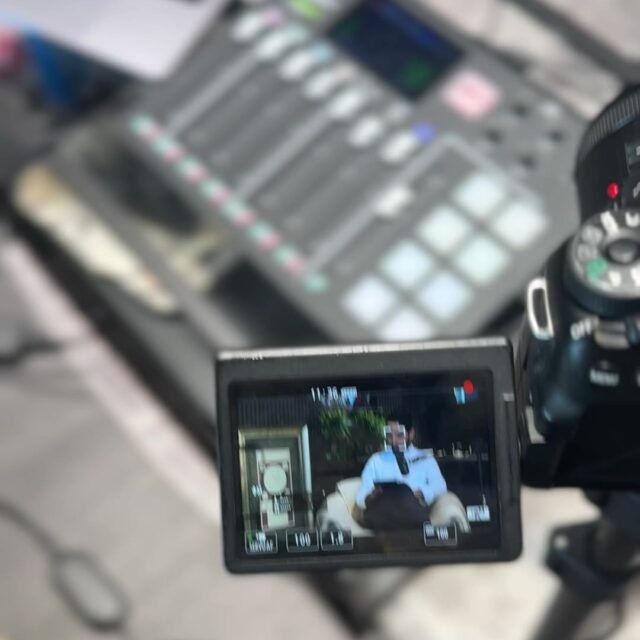 تصوير بودكاست